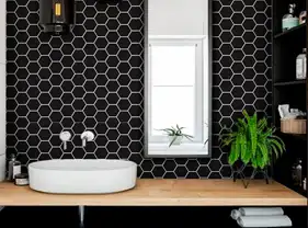 papel de parede para cozinha e banheiro