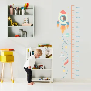 Adesivo Regua Foguete Espacial