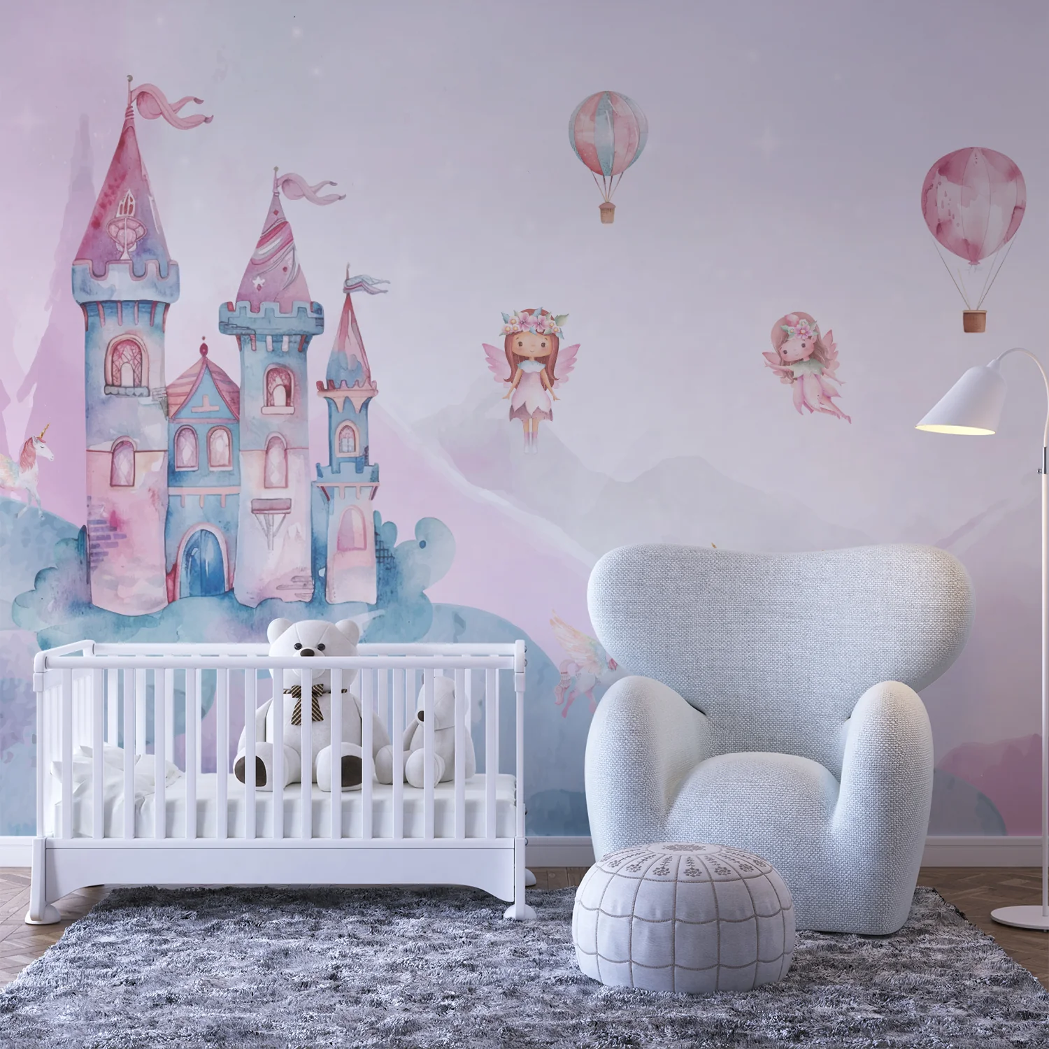 Papel de Parede Castelos e Fadas