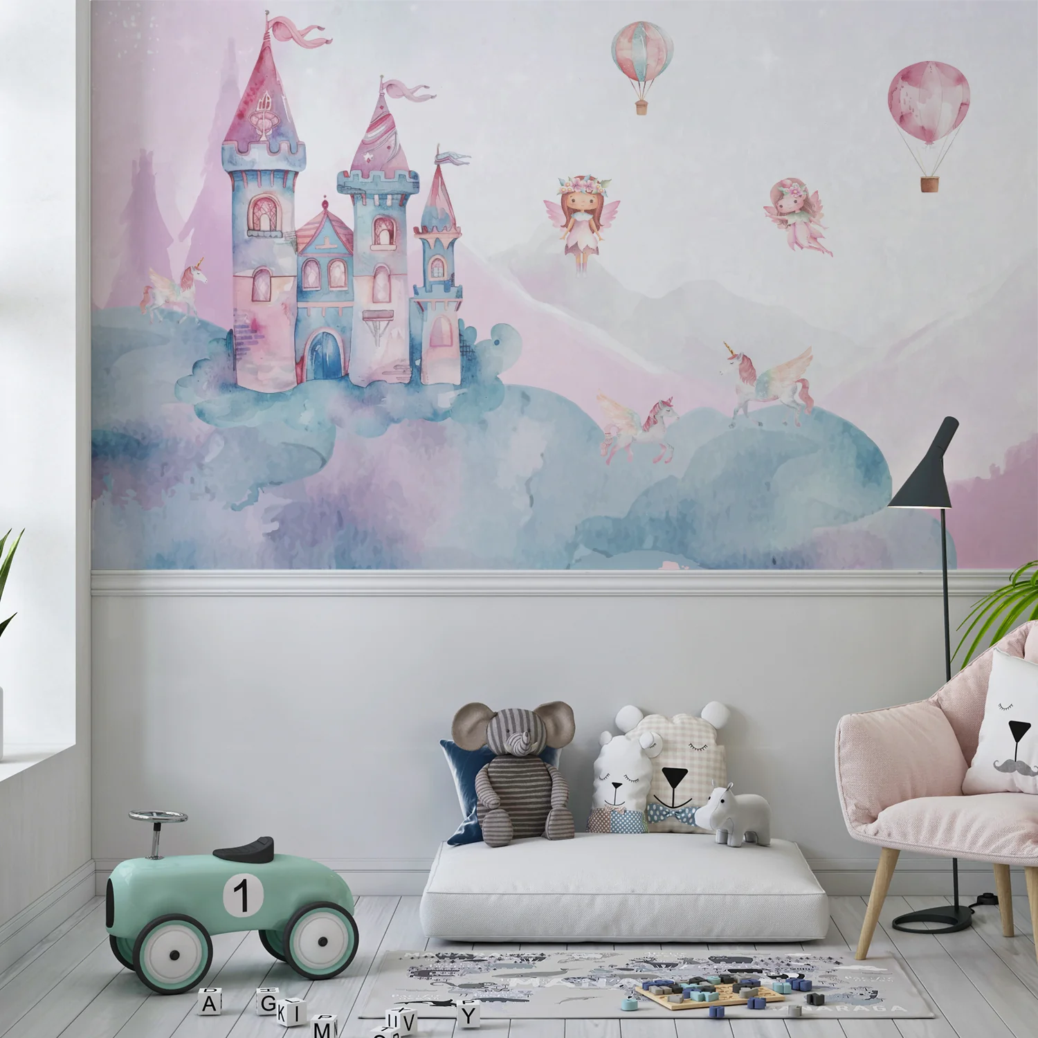 Papel de Parede Castelos e Fadas - Imagem 2